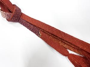 正絹　手組帯締め